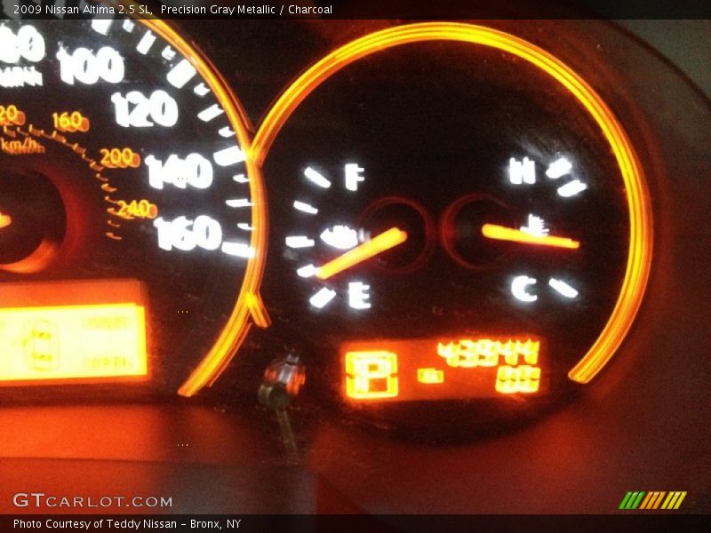 Precision Gray Metallic / Charcoal 2009 Nissan Altima 2.5 SL