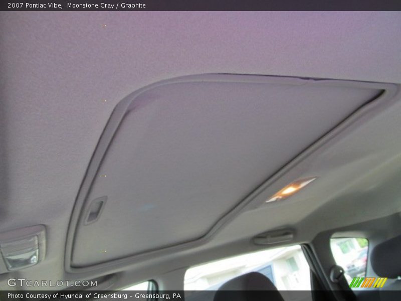 Moonstone Gray / Graphite 2007 Pontiac Vibe