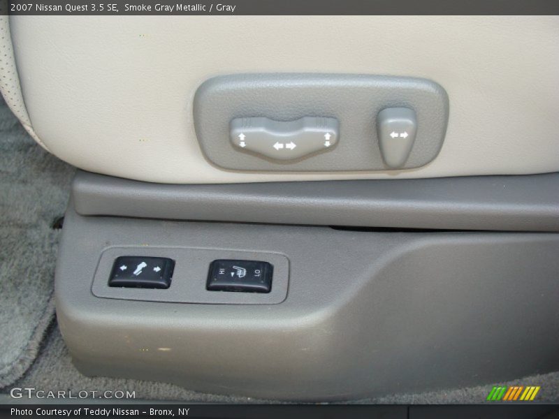 Smoke Gray Metallic / Gray 2007 Nissan Quest 3.5 SE