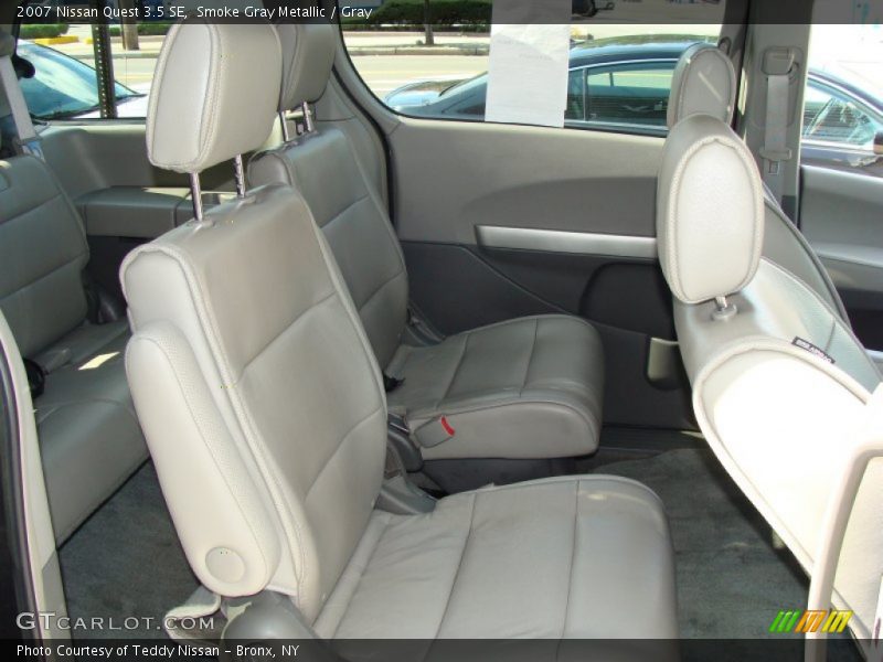 Smoke Gray Metallic / Gray 2007 Nissan Quest 3.5 SE