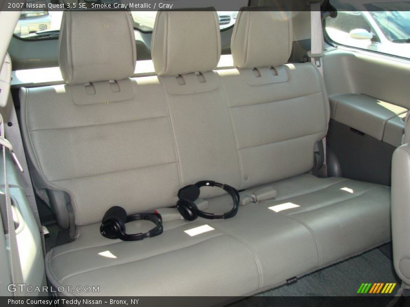 Smoke Gray Metallic / Gray 2007 Nissan Quest 3.5 SE