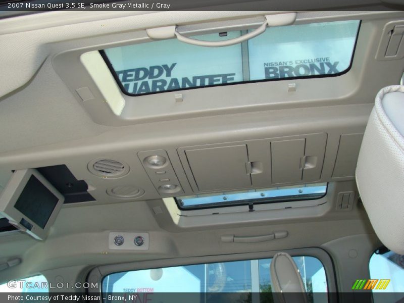 Smoke Gray Metallic / Gray 2007 Nissan Quest 3.5 SE
