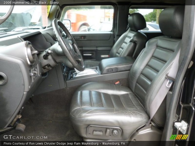 Black / Ebony 2006 Hummer H2 SUV