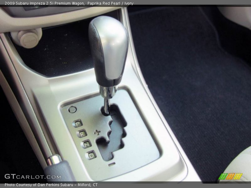 Paprika Red Pearl / Ivory 2009 Subaru Impreza 2.5i Premium Wagon