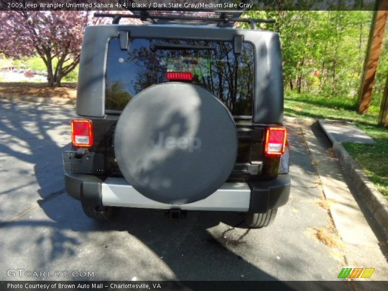 Black / Dark Slate Gray/Medium Slate Gray 2009 Jeep Wrangler Unlimited Sahara 4x4