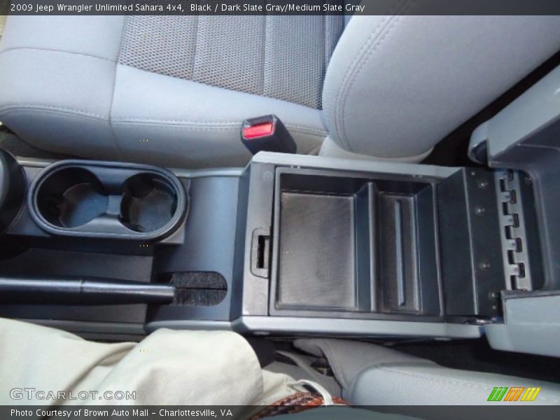 Black / Dark Slate Gray/Medium Slate Gray 2009 Jeep Wrangler Unlimited Sahara 4x4