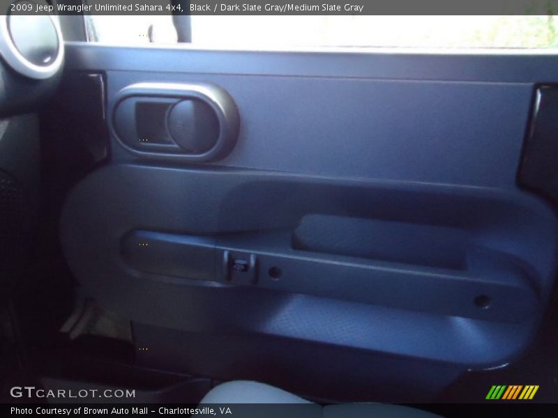 Black / Dark Slate Gray/Medium Slate Gray 2009 Jeep Wrangler Unlimited Sahara 4x4