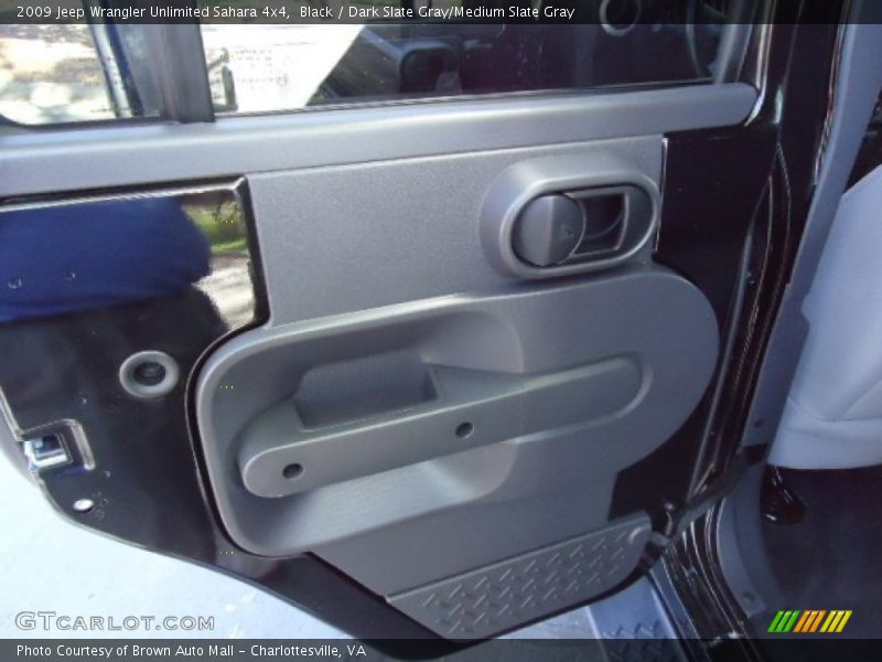 Black / Dark Slate Gray/Medium Slate Gray 2009 Jeep Wrangler Unlimited Sahara 4x4