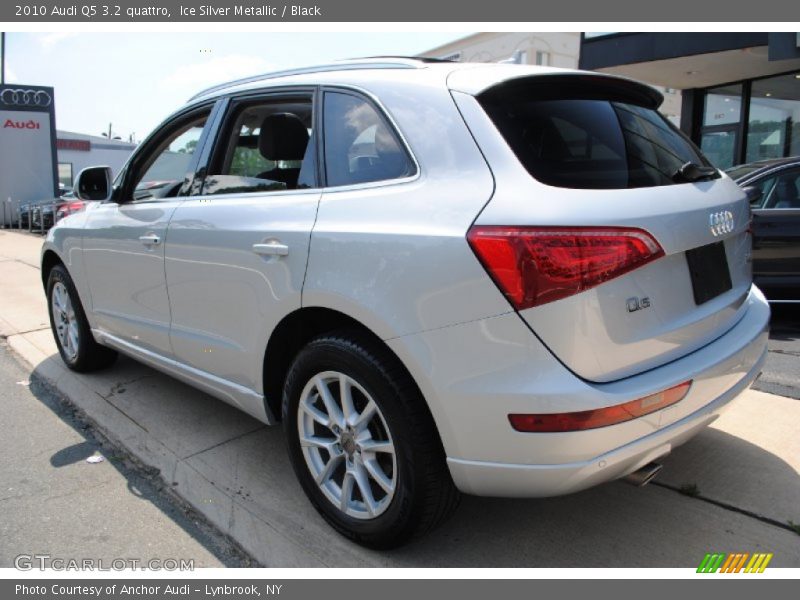 Ice Silver Metallic / Black 2010 Audi Q5 3.2 quattro