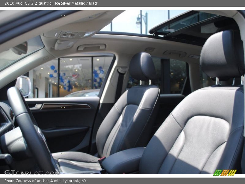 Ice Silver Metallic / Black 2010 Audi Q5 3.2 quattro