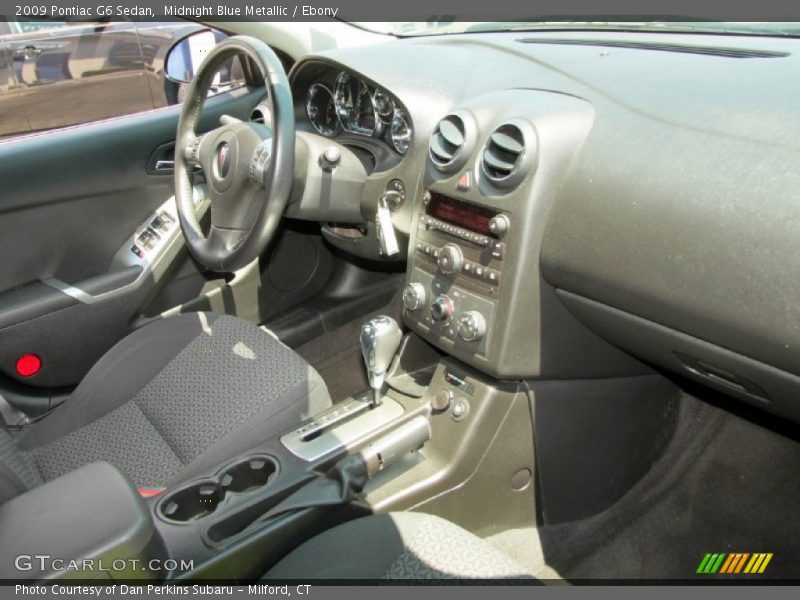 Midnight Blue Metallic / Ebony 2009 Pontiac G6 Sedan