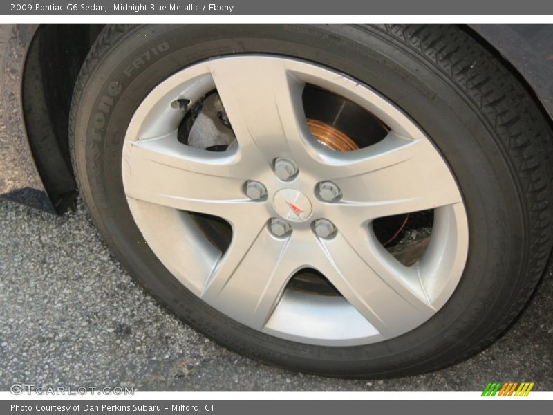 Midnight Blue Metallic / Ebony 2009 Pontiac G6 Sedan