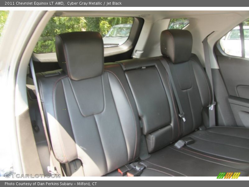 Cyber Gray Metallic / Jet Black 2011 Chevrolet Equinox LT AWD