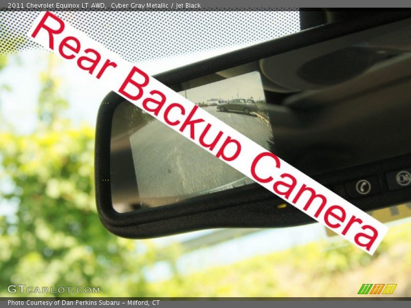 Cyber Gray Metallic / Jet Black 2011 Chevrolet Equinox LT AWD