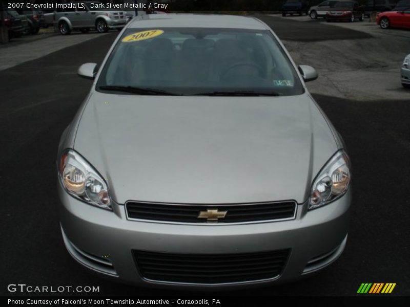 Dark Silver Metallic / Gray 2007 Chevrolet Impala LS
