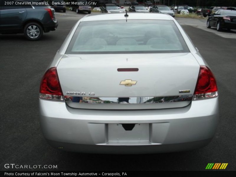 Dark Silver Metallic / Gray 2007 Chevrolet Impala LS