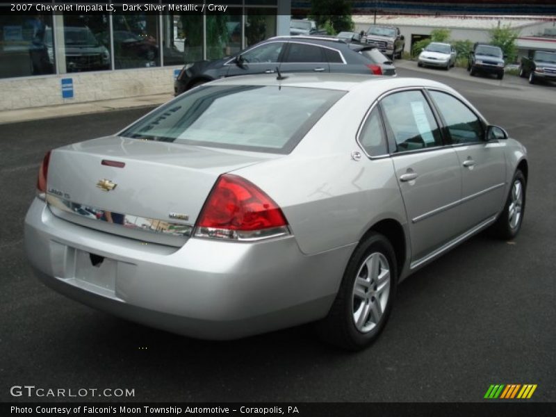Dark Silver Metallic / Gray 2007 Chevrolet Impala LS