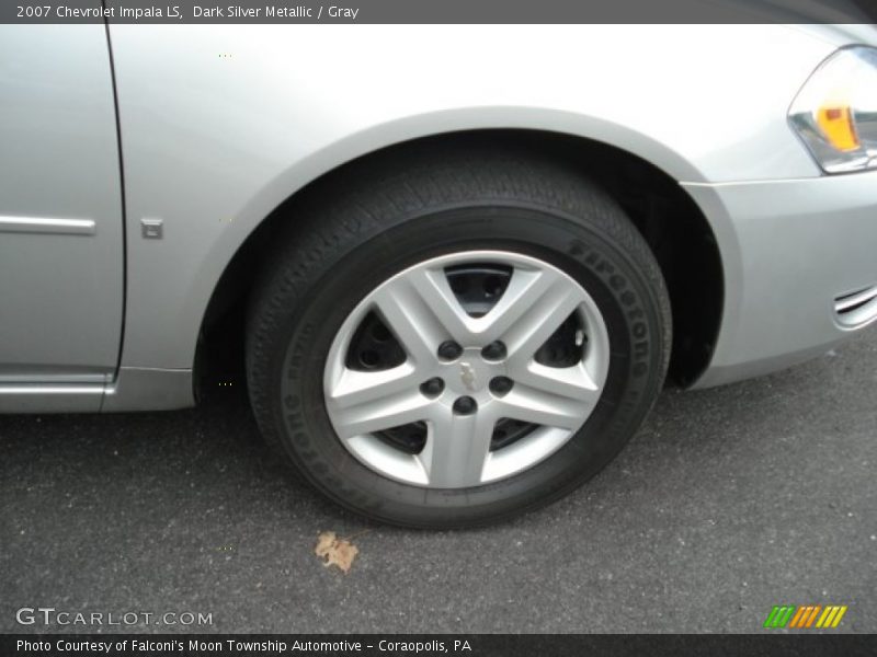 Dark Silver Metallic / Gray 2007 Chevrolet Impala LS