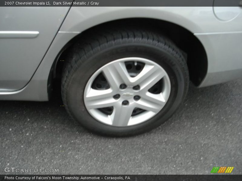 Dark Silver Metallic / Gray 2007 Chevrolet Impala LS