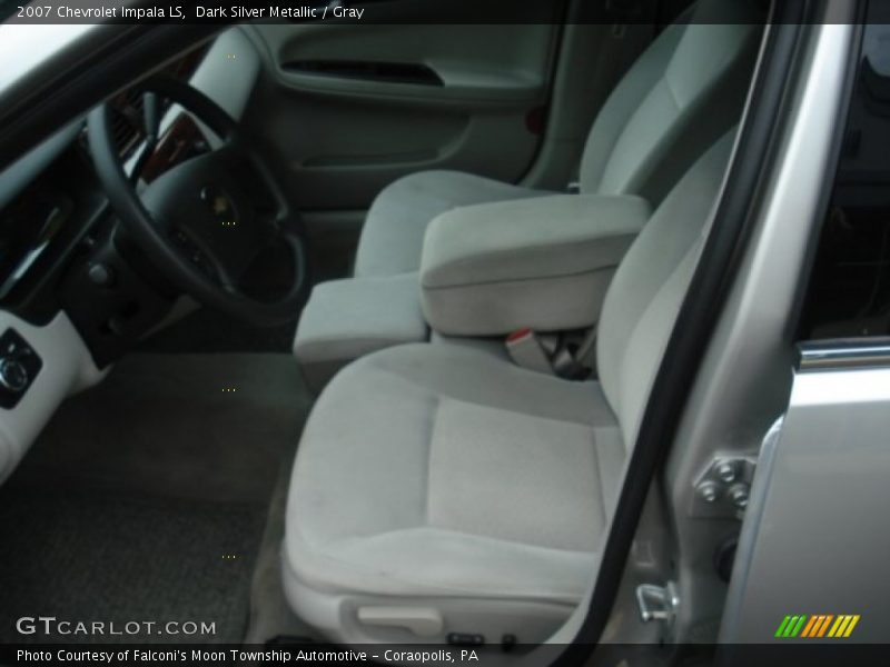 Dark Silver Metallic / Gray 2007 Chevrolet Impala LS