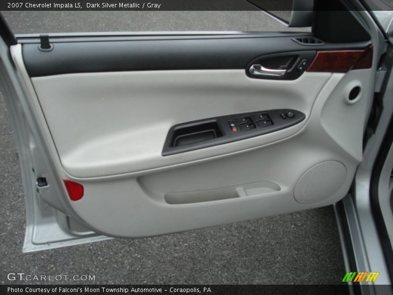 Dark Silver Metallic / Gray 2007 Chevrolet Impala LS