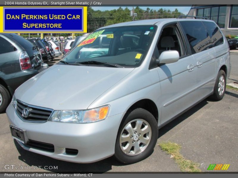 Starlight Silver Metallic / Gray 2004 Honda Odyssey EX