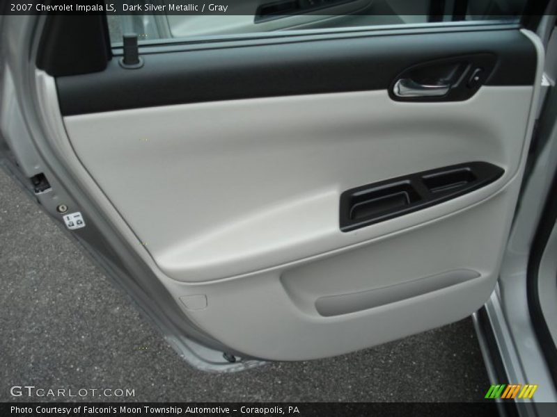 Dark Silver Metallic / Gray 2007 Chevrolet Impala LS