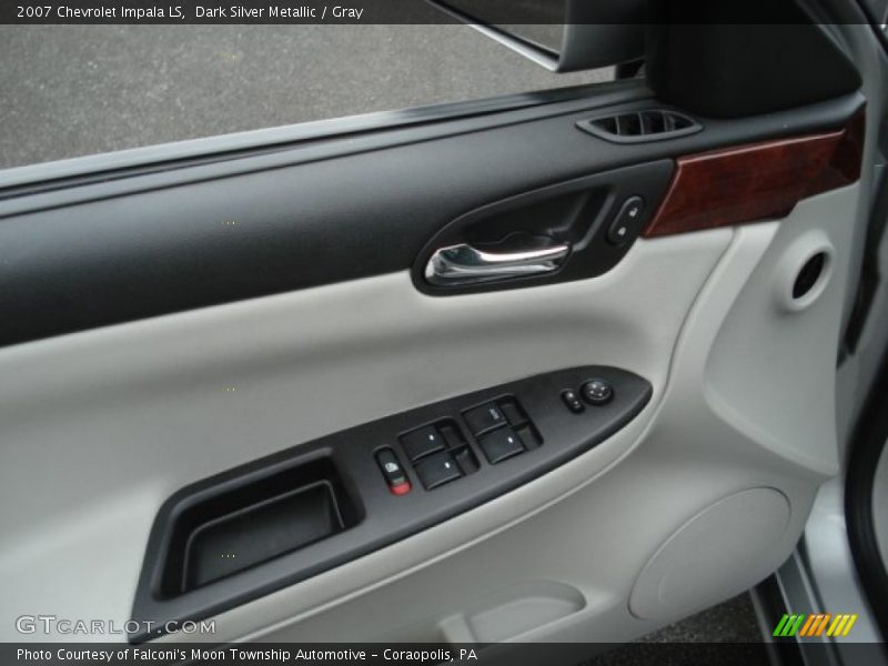 Dark Silver Metallic / Gray 2007 Chevrolet Impala LS