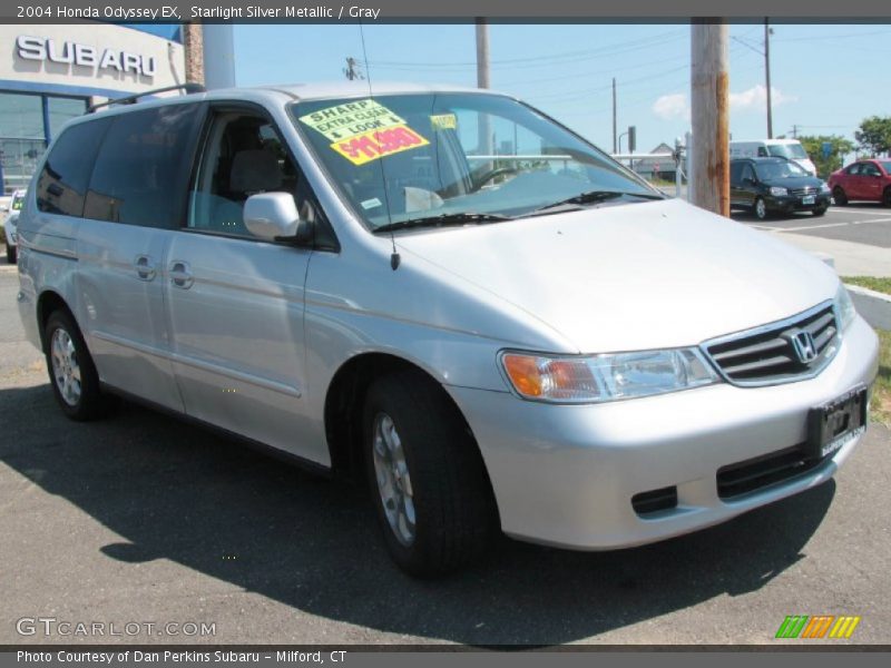 Starlight Silver Metallic / Gray 2004 Honda Odyssey EX