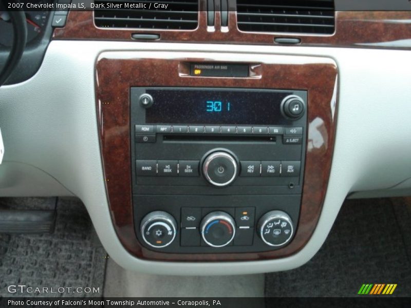 Dark Silver Metallic / Gray 2007 Chevrolet Impala LS