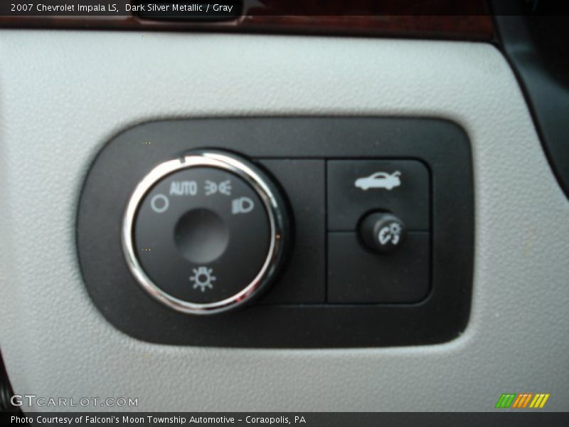 Dark Silver Metallic / Gray 2007 Chevrolet Impala LS