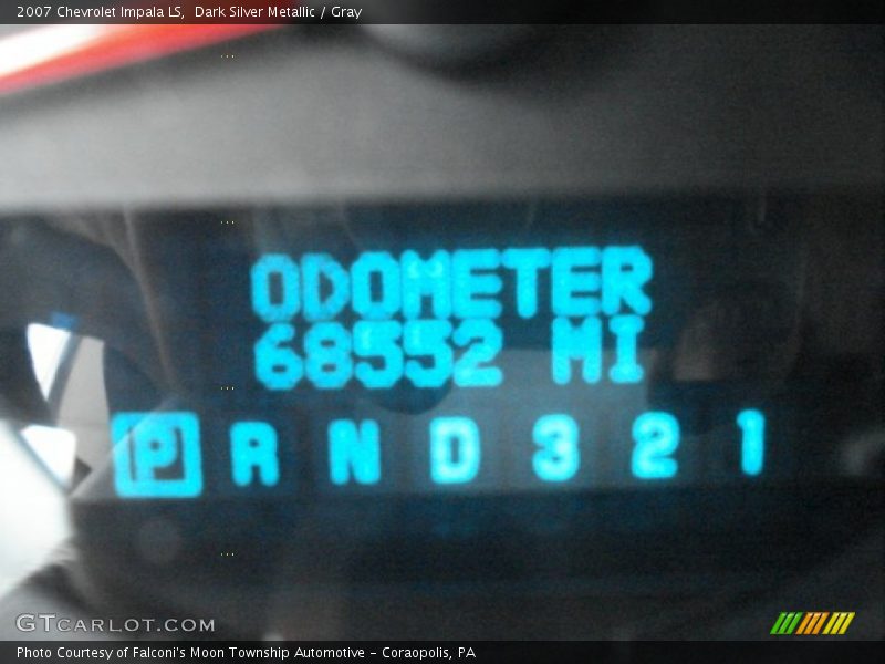 Dark Silver Metallic / Gray 2007 Chevrolet Impala LS