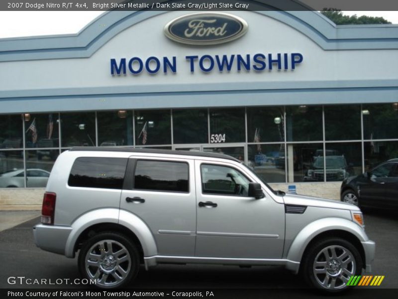 Bright Silver Metallic / Dark Slate Gray/Light Slate Gray 2007 Dodge Nitro R/T 4x4