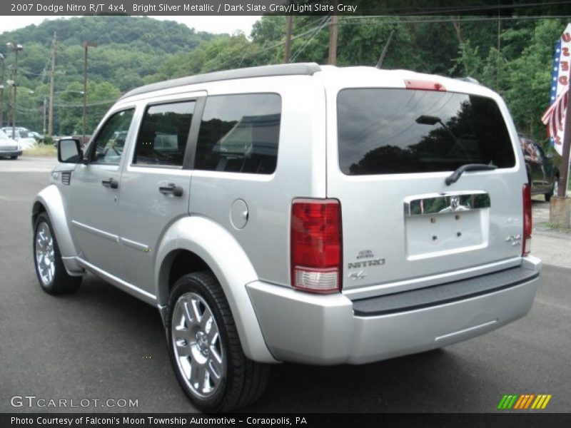 Bright Silver Metallic / Dark Slate Gray/Light Slate Gray 2007 Dodge Nitro R/T 4x4
