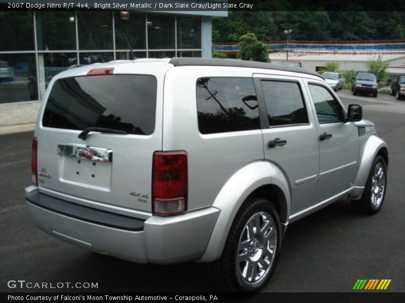 Bright Silver Metallic / Dark Slate Gray/Light Slate Gray 2007 Dodge Nitro R/T 4x4