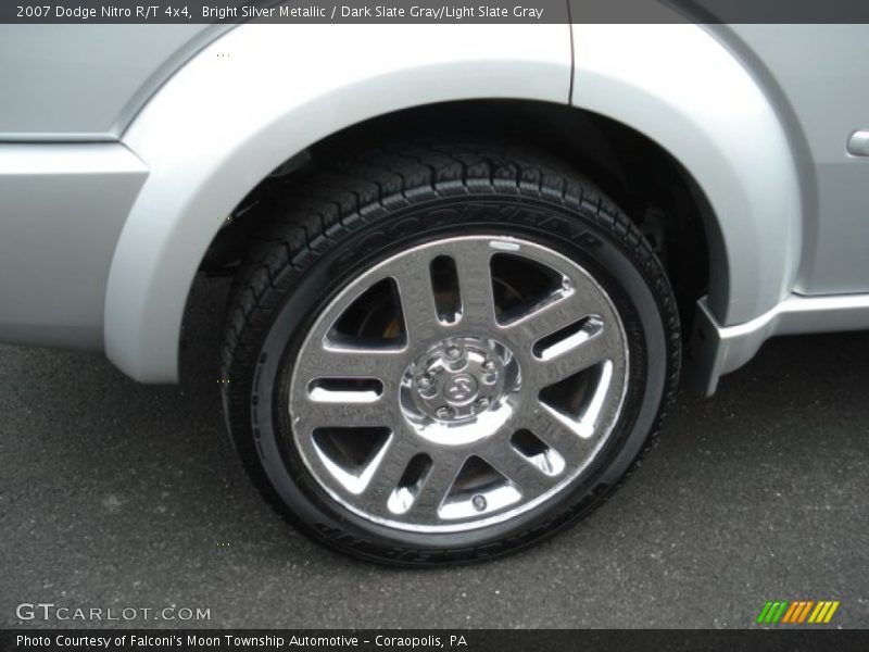 Bright Silver Metallic / Dark Slate Gray/Light Slate Gray 2007 Dodge Nitro R/T 4x4