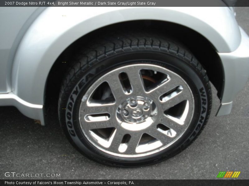 Bright Silver Metallic / Dark Slate Gray/Light Slate Gray 2007 Dodge Nitro R/T 4x4