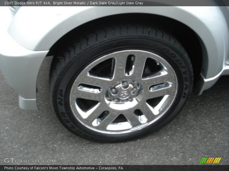 Bright Silver Metallic / Dark Slate Gray/Light Slate Gray 2007 Dodge Nitro R/T 4x4