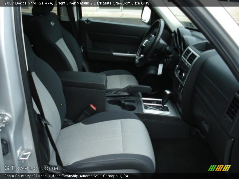 Bright Silver Metallic / Dark Slate Gray/Light Slate Gray 2007 Dodge Nitro R/T 4x4