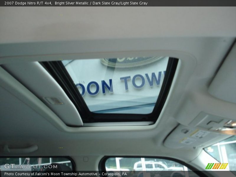 Bright Silver Metallic / Dark Slate Gray/Light Slate Gray 2007 Dodge Nitro R/T 4x4