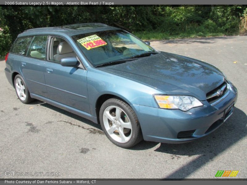 Atlantic Blue Pearl / Taupe 2006 Subaru Legacy 2.5i Wagon