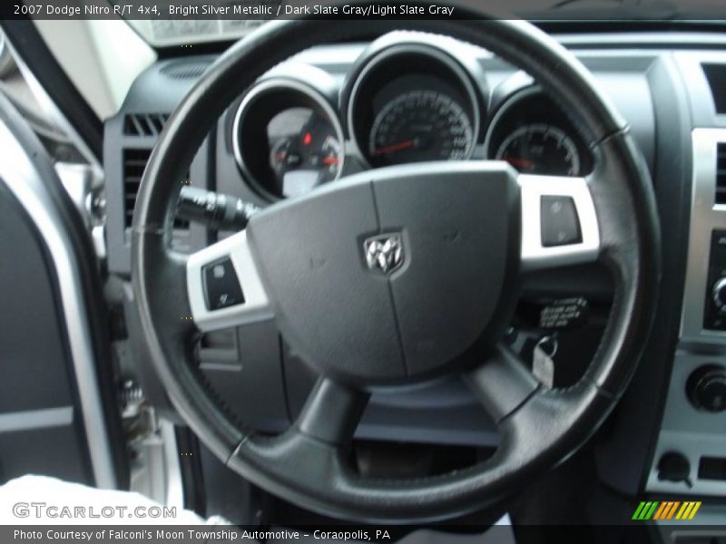 Bright Silver Metallic / Dark Slate Gray/Light Slate Gray 2007 Dodge Nitro R/T 4x4