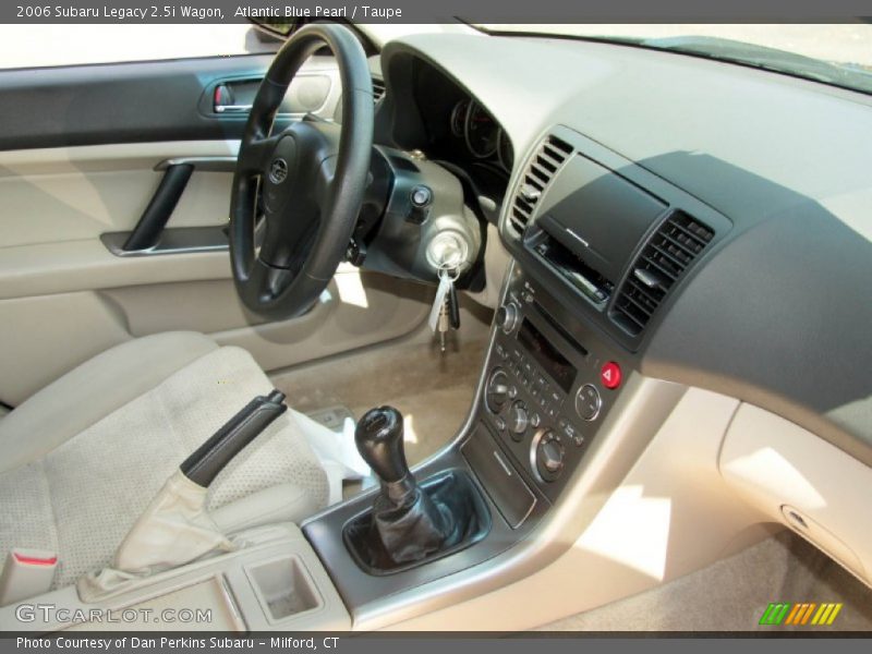 Atlantic Blue Pearl / Taupe 2006 Subaru Legacy 2.5i Wagon