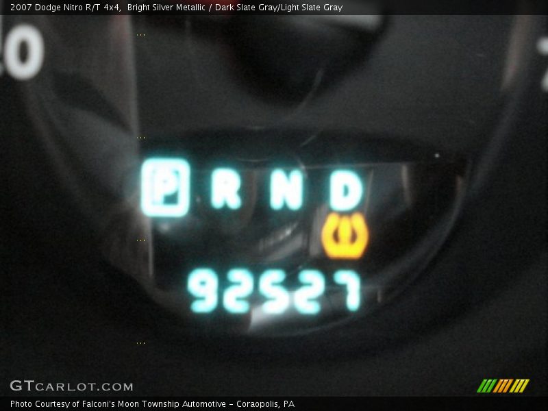 Bright Silver Metallic / Dark Slate Gray/Light Slate Gray 2007 Dodge Nitro R/T 4x4