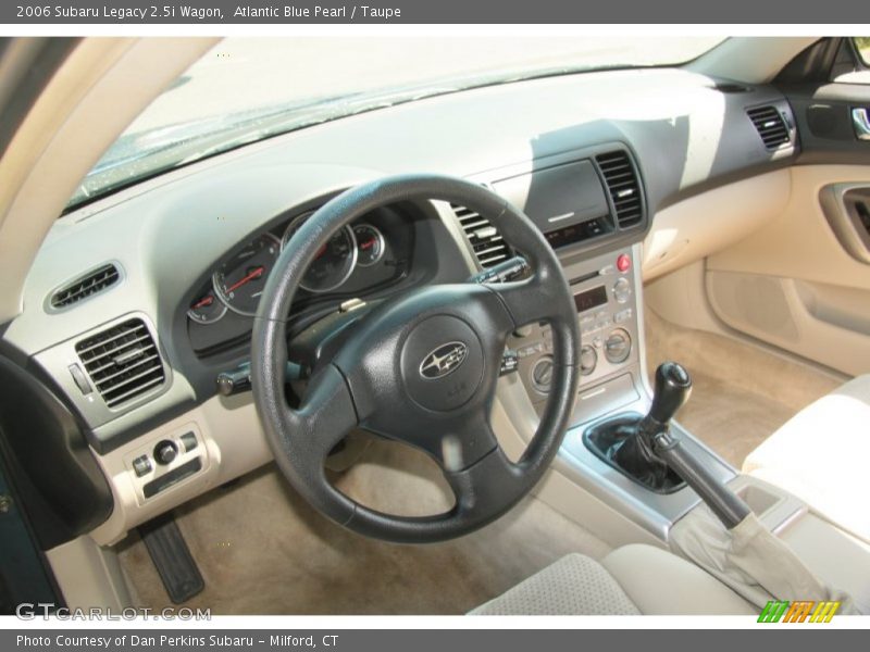 Atlantic Blue Pearl / Taupe 2006 Subaru Legacy 2.5i Wagon