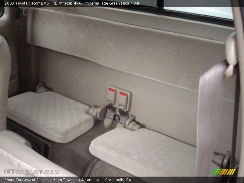 Imperial Jade Green Mica / Oak 2003 Toyota Tacoma V6 TRD Xtracab 4x4