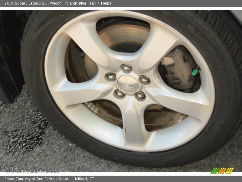 Atlantic Blue Pearl / Taupe 2006 Subaru Legacy 2.5i Wagon