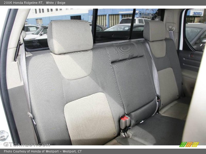 White / Beige 2006 Honda Ridgeline RT