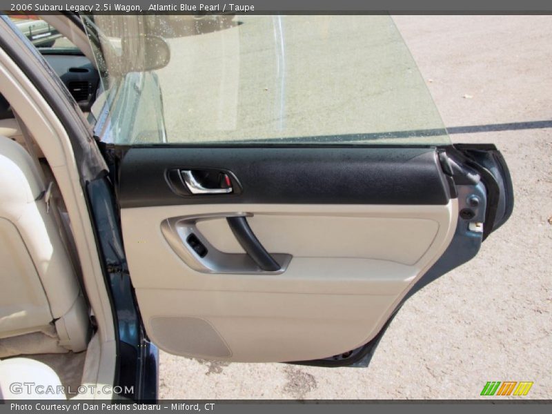 Atlantic Blue Pearl / Taupe 2006 Subaru Legacy 2.5i Wagon