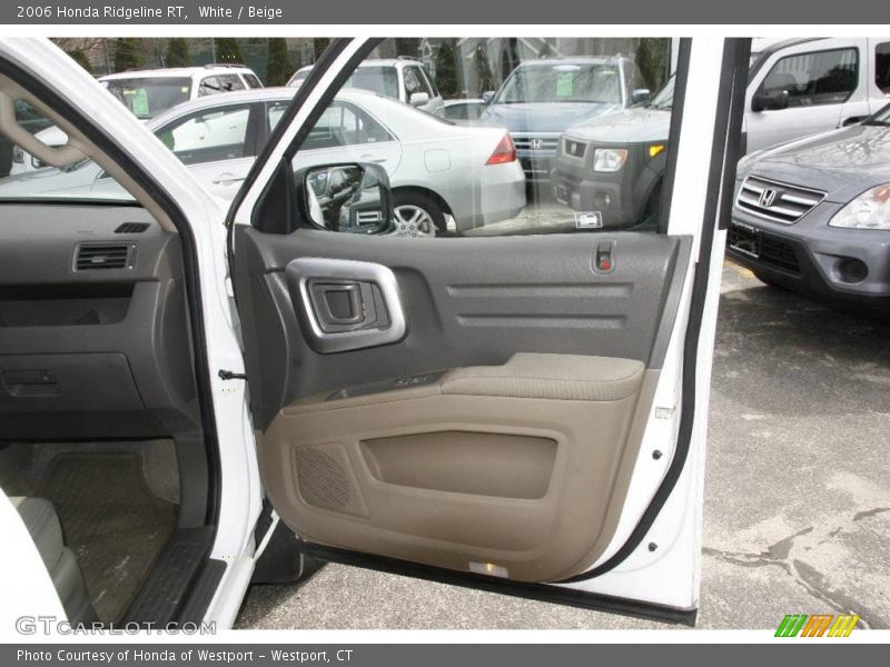 White / Beige 2006 Honda Ridgeline RT